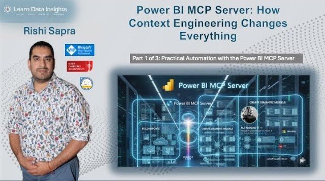 An introduction to Power BI MCP servers and context engineering